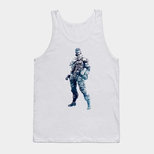 Venom Snake - Big Boss [METAL GEAR SOLID] Tank Top by Naumovski